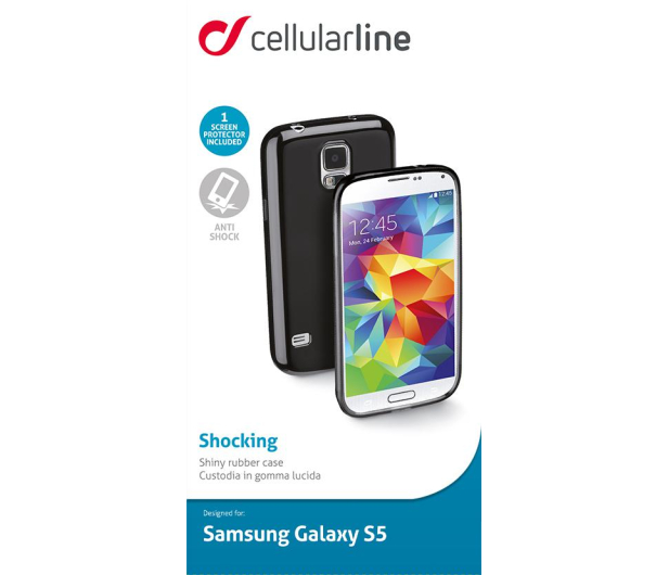 Etui SHOCKING do Samsung Galaxy S5 czarne - 1426808 - zdjęcie 2